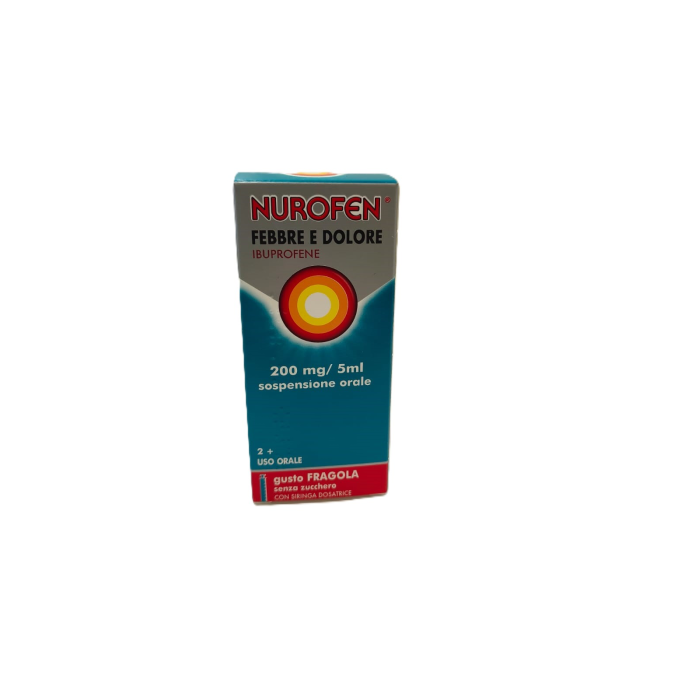 Nurofen Febbre e Dolore 200 mg/5 ml - sospensione orale per febbre e dolore nei bambini
