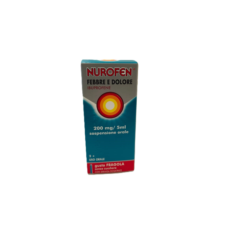 Nurofen Febbre e Dolore 200 mg/5 ml - sospensione orale per febbre e dolore nei bambini