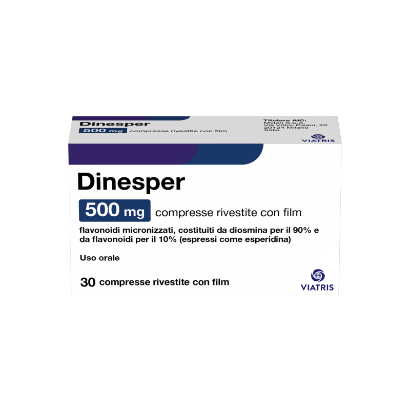 Dinesper 500 mg - 30 compresse rivestite Dinesper 500 mg - 30 compresse rivestite