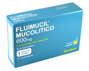 FLUIMUCIL MUCOL*10CPR EFF600MG