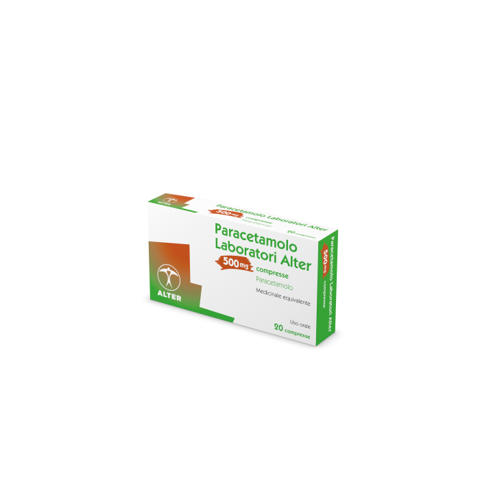 Paracetamolo Alter 20 compresse 500 mg
