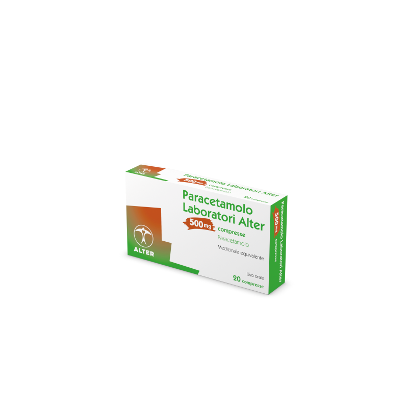 Paracetamolo Alter 20 compresse 500 mg