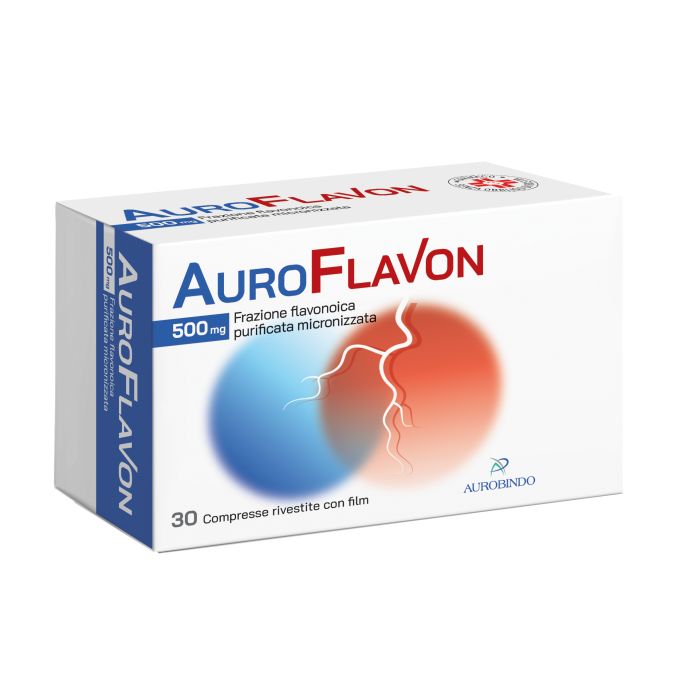 AUROFLAVON 30CPR RIV 500MG