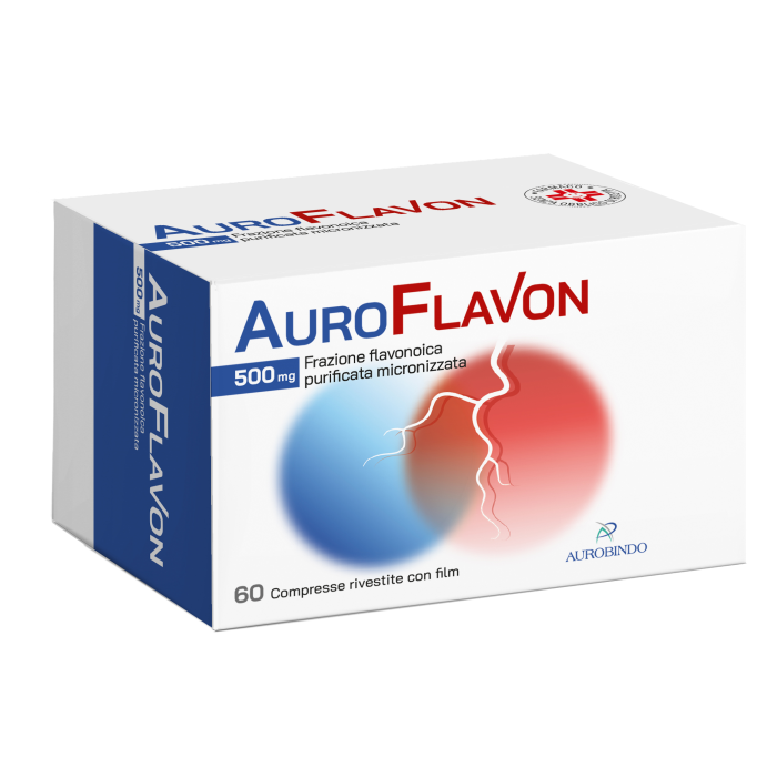 AUROFLAVON 60CPR RIV 500MG