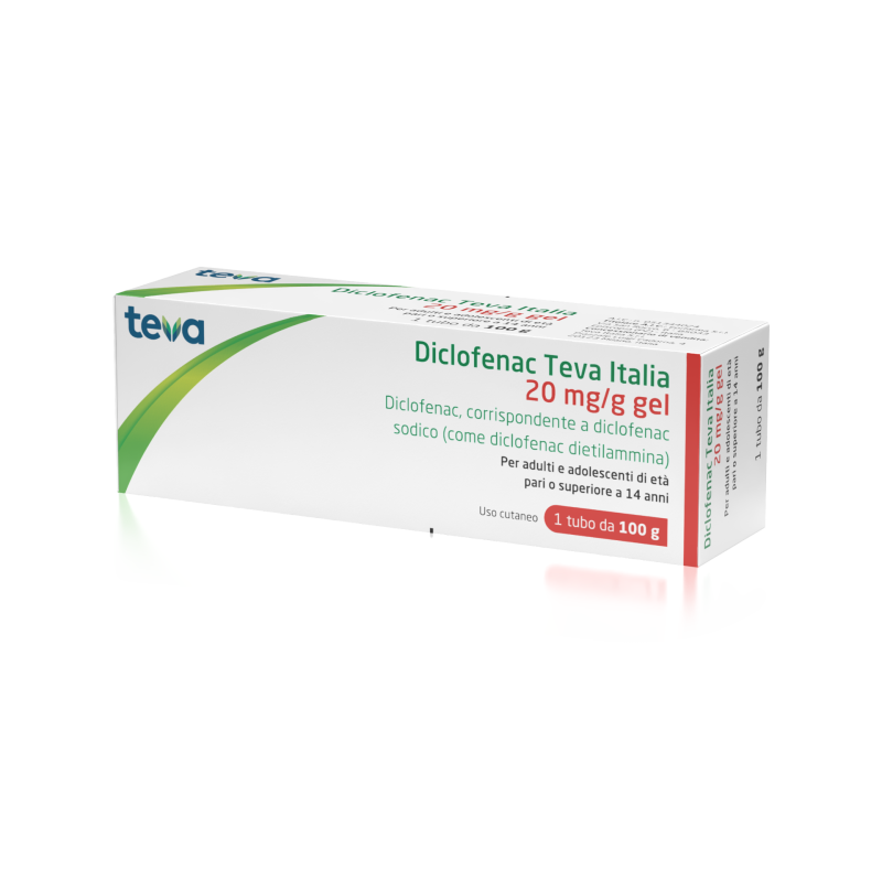 Diclofenac te gel 20 mg / g - 100 g