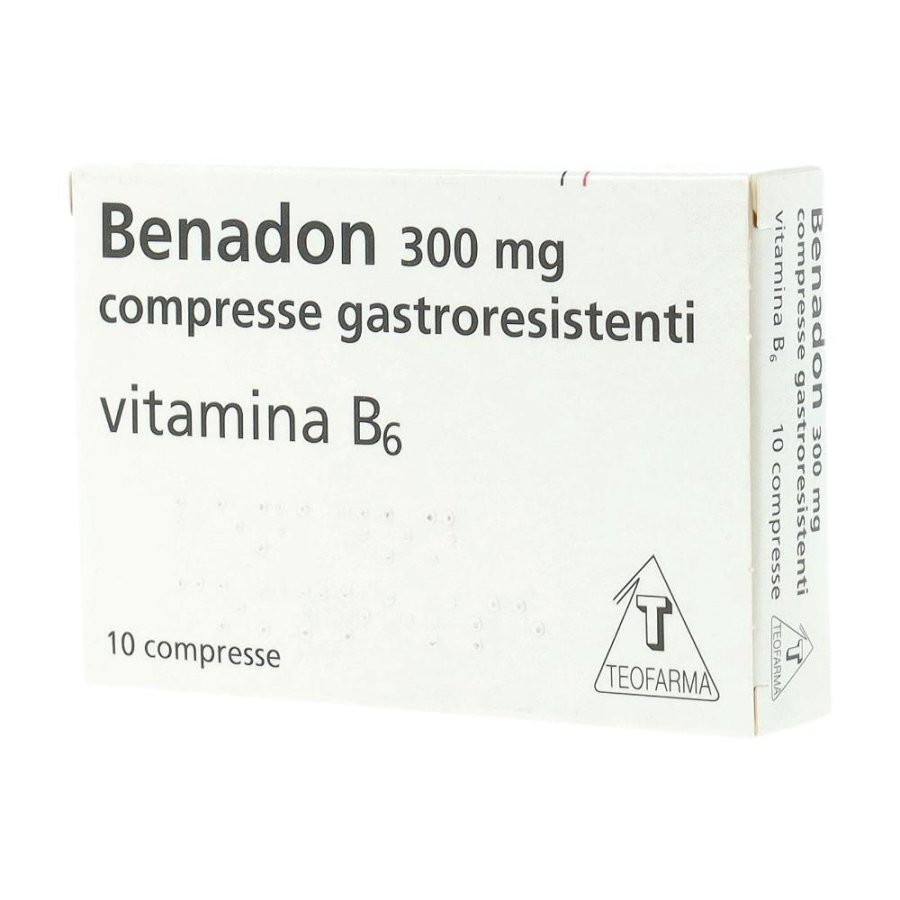 Benadon 300 Mg Compresse Gastroresistenti 10 Compresse Benadon 300 Mg Compresse Gastroresistenti 10 Compresse