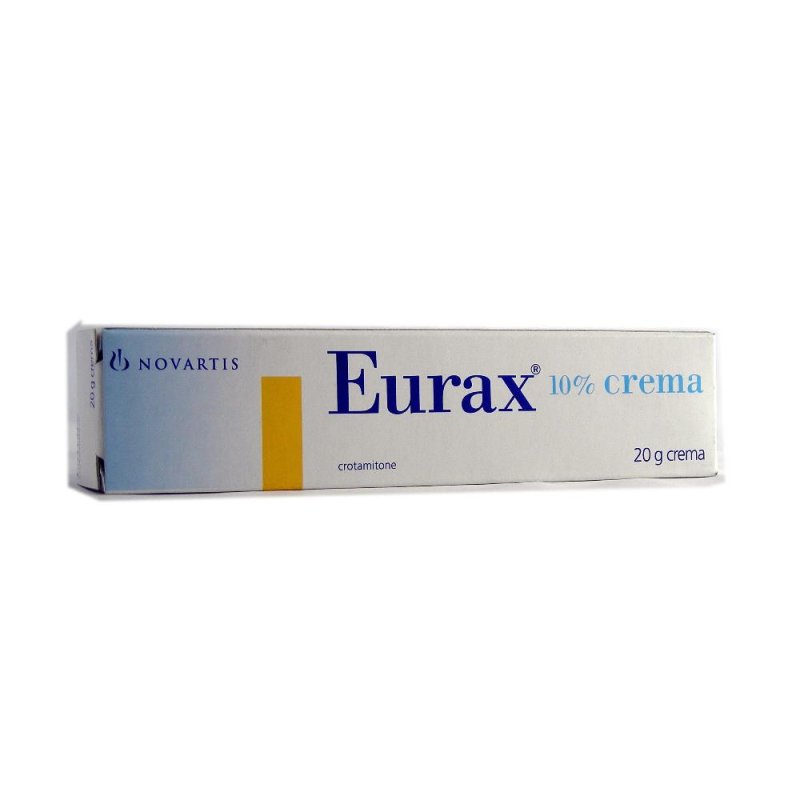 Eurax Crema 10% per il Prurito e la Scabbia - Trattamento Efficace per la Pelle Irritata 20g
