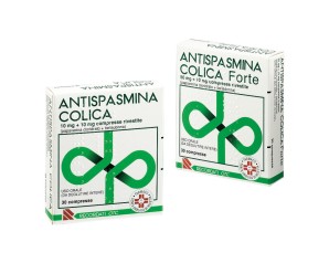 Antispasmina Colica 10 Mg + 10 Mg Compresse Rivestite 30 Compresse