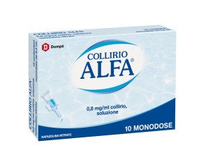 Collirio Alfa Dec 0,8 Mg/Ml Collirio, Soluzione  10 Contenitori Monodose 0,3 Ml