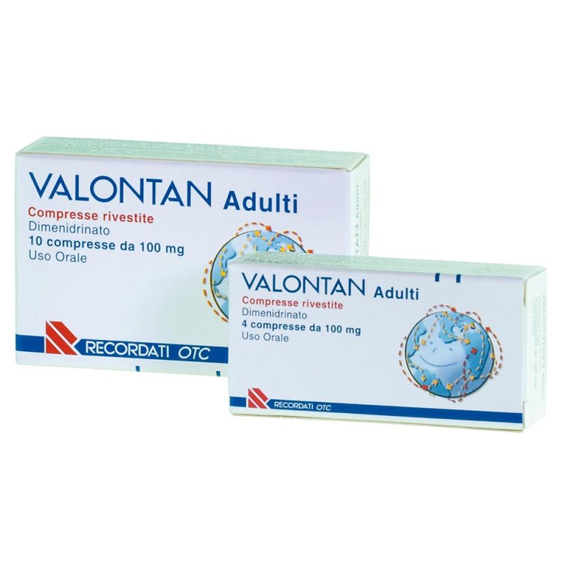 Valontan Adulti 100 Mg Compresse Rivestite 10 Compresse Valontan Adulti 100 Mg Compresse Rivestite 10 Compresse