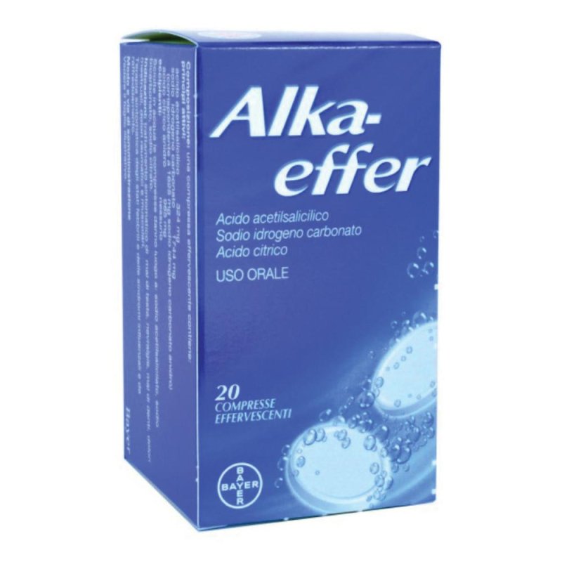 Alkaeffer Compresse Effervescenti 20 Compresse