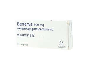 Benerva 300 Mg Compresse Gastroresistenti 20 Compresse