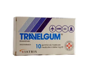 Travelgum 20 Mg Gomme Da Masticare Medicate 10 Gomme