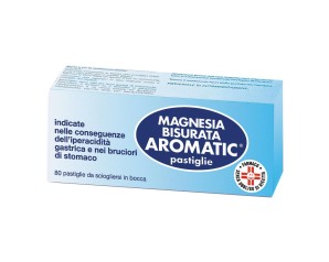 Magnesia Bisurata Aromatic Confezione 80 Pastiglie