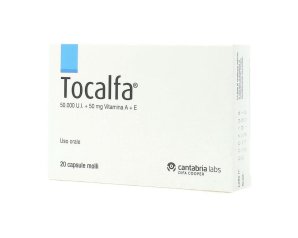 Tocalfa 50.000 Ui + 50 Mg Capsule Molli 20 Capsule Molli
