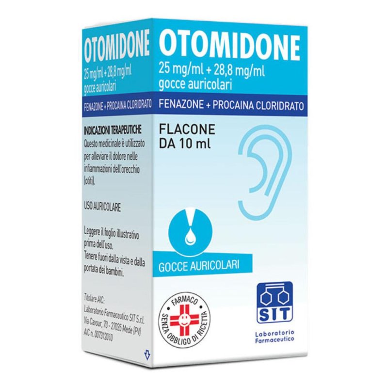 Otomidone Gocce Auricolari 10 ml Soluzione per Orecchie Otomidone Gocce Auricolari 10 ml Soluzione per Orecchie