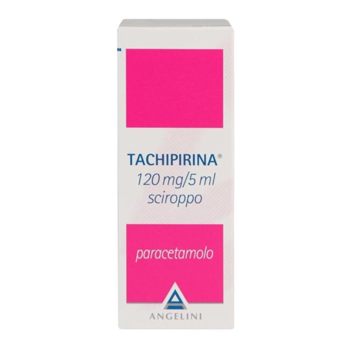 Tachipirina 120 Mg/5 Ml Sciroppo Flacone 120 Ml Tachipirina 120 Mg/5 Ml Sciroppo Flacone 120 Ml