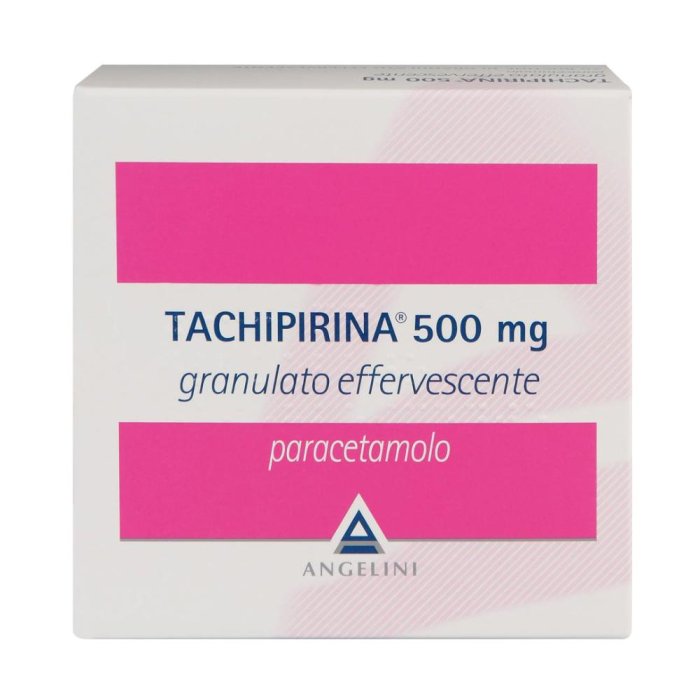 Tachipirina 500 Mg Granulato Effervescente 20 Bustine Tachipirina 500 Mg Granulato Effervescente 20 Bustine