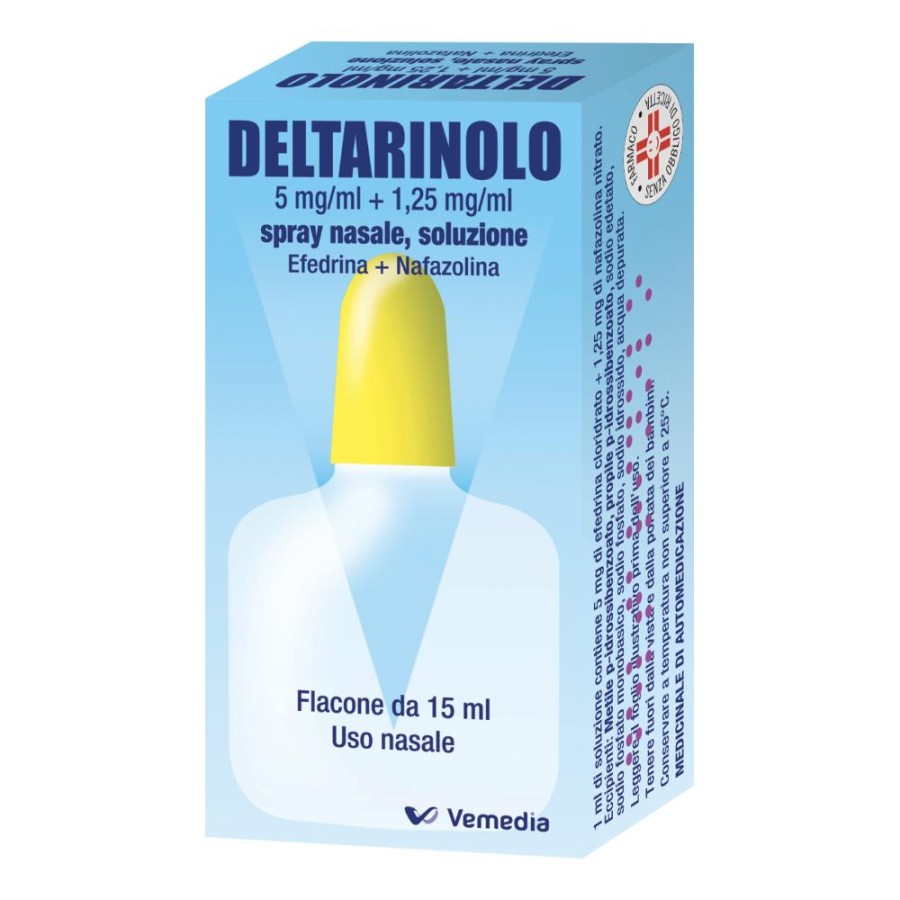 Deltarinolo Spray Nasale flacone 15 ml