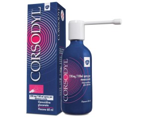 Corsodyl 200 Mg/100 Ml Spray Per Mucosa Orale Flacone 60 Ml