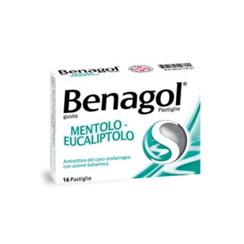 Benagol Antisettico per Bocca e Gola 24 Pastiglie Mentolo e Eucalipto Benagol Antisettico per Bocca e Gola 24 Pastiglie Mentolo e Eucalipto