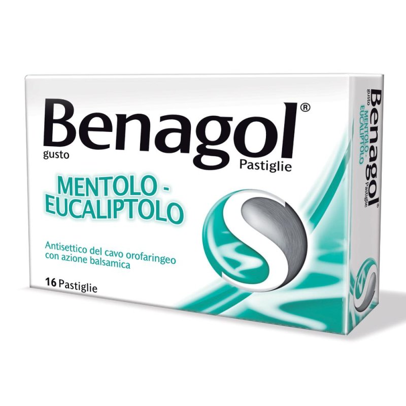 Benagol Pastiglia Gusto Mentolo-Eucaliptolo 16 Pastiglie Benagol Pastiglia Gusto Mentolo-Eucaliptolo 16 Pastiglie