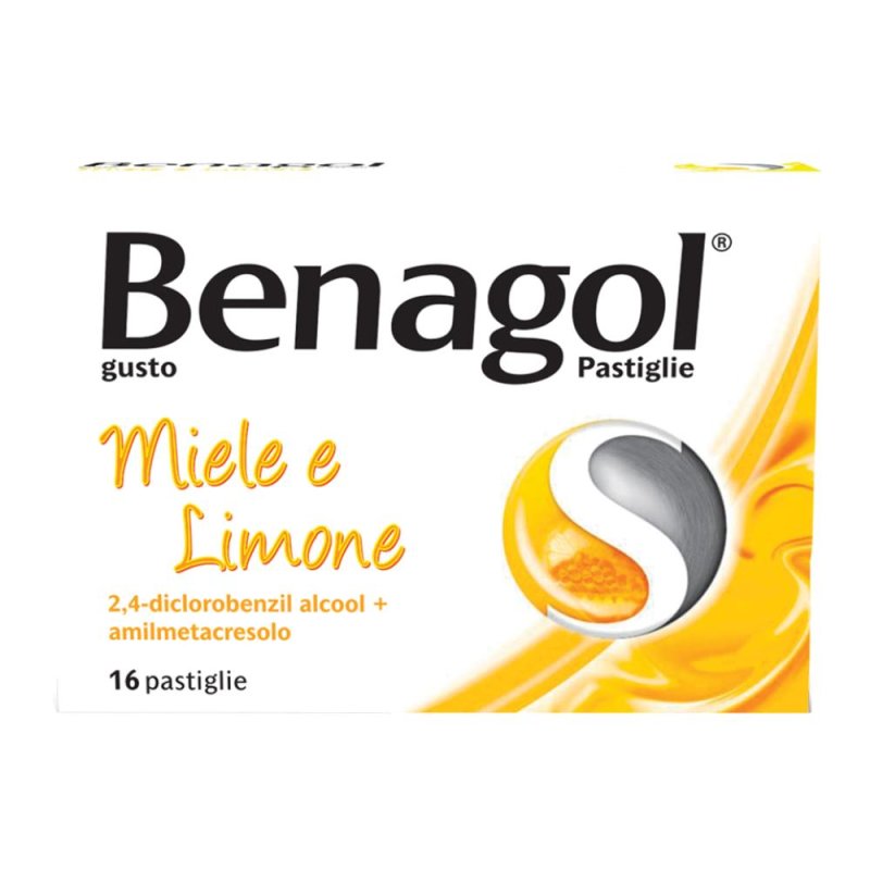 Benagol Pastiglie Gusto Miele E Limone 16 Pastiglie