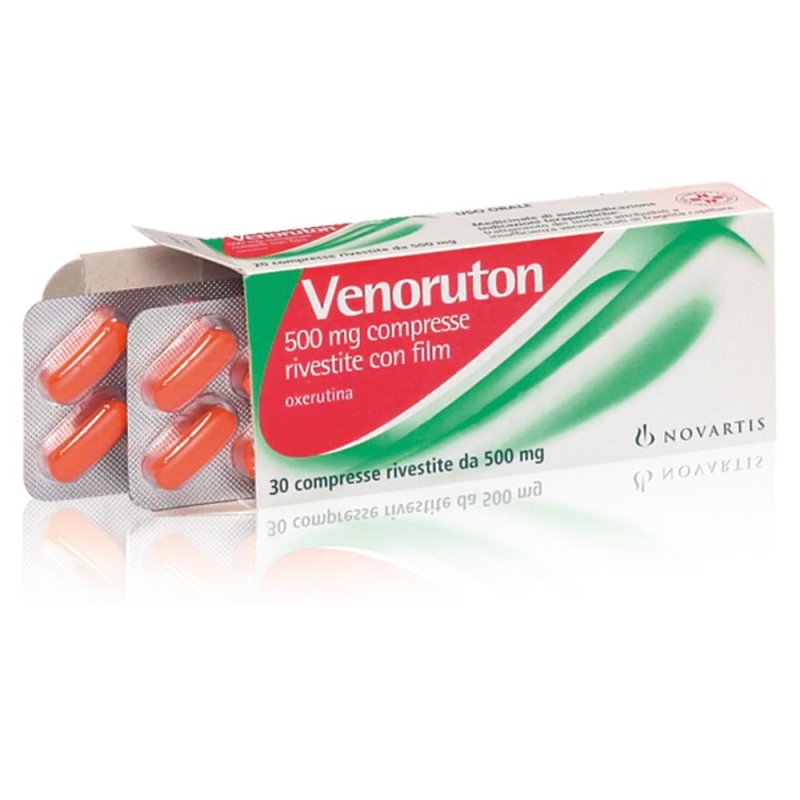Venoruton 500 Mg Compresse Rivestite Con Film 30 Compresse Venoruton 500 Mg Compresse Rivestite Con Film 30 Compresse
