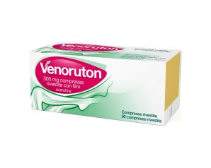 VENORUTON*60CPR RIV 500MG