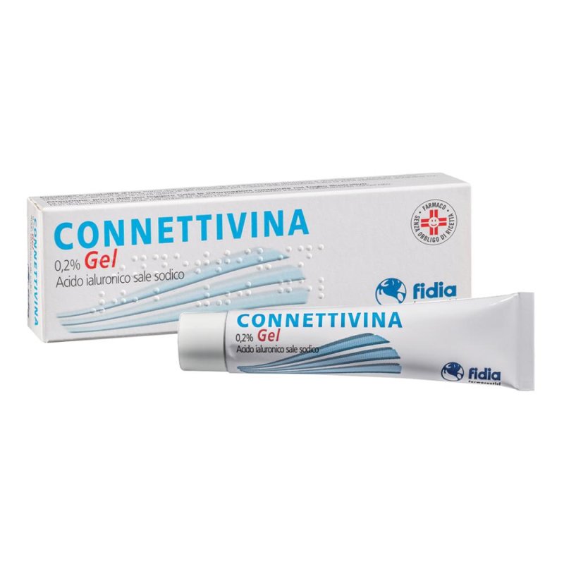 Connettivina Gel con Acido Ialuronico 0,2% 30 g &ndash; Cicatrizzante per Ferite, Ustioni e Abrasioni Cutanee
