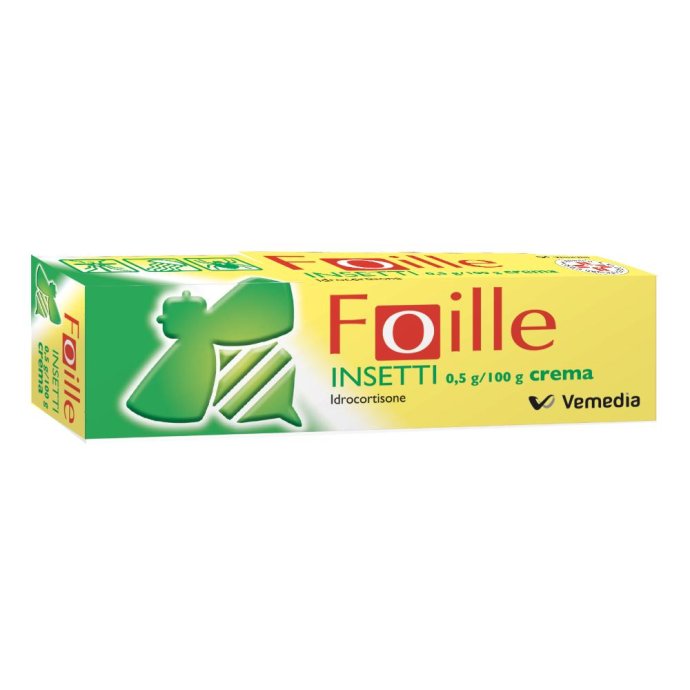 Foille Insetti 0,5 g/100 g Idrocortisone Crema Antinfiammatoria 15 g Foille Insetti 0,5 g/100 g Idrocortisone Crema Antinfiammatoria 15 g