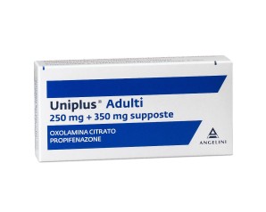 Uniplus Adulti 250 Mg + 350 Mg Supposte 10 Supposte