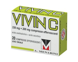Vivin C 20 Compresse Effervescenti 330 mg + 200 mg
