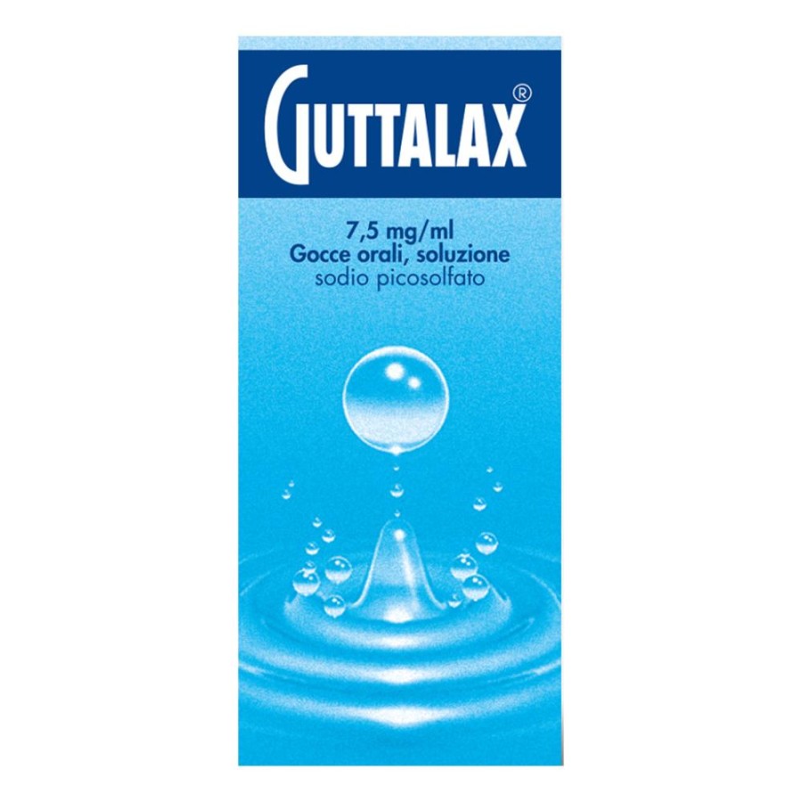 Guttalax 7,5 Mg/Ml Gocce, Soluzione Orale Flacone Da 15 Ml