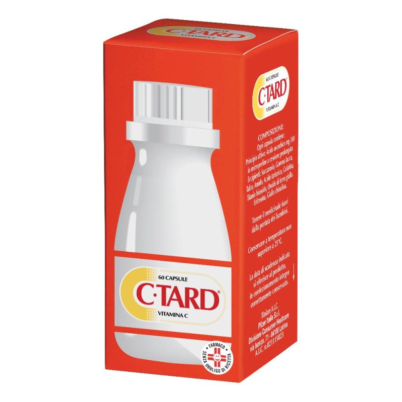 Ctard 500 Mg Capsule Rigide A Rilascio Prolungato 60 Capsule Ctard 500 Mg Capsule Rigide A Rilascio Prolungato 60 Capsule