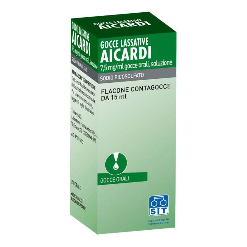 Aicardi Gocce lassative 15 ml sodio picosolfato
