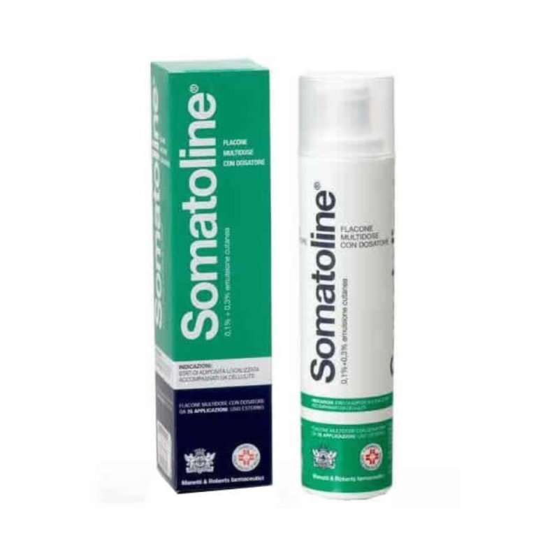 Somatoline 0,1% + 0,3% Emulsione Cutanea Flacone Con Dosatore 25 Applicazioni
