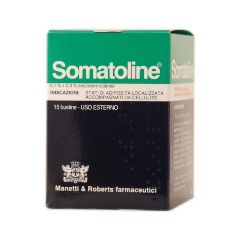 Somatoline 0,1% + 0,3% Emulsione Cutanea 15 Bustine