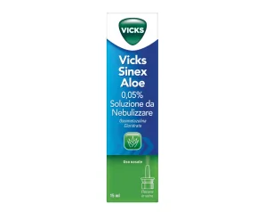 Vicks Sinex Aloe Aloe 0,05% Soluzione Da Nebulizzare Flacone Nebulizzatore 15 Ml