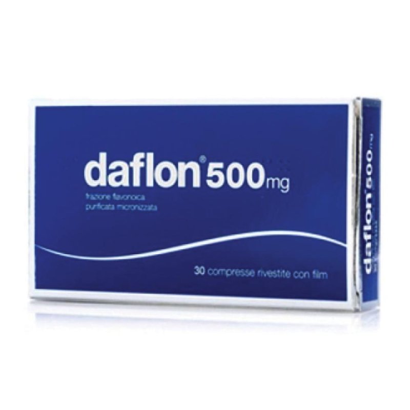 Daflon 500 Mg Compresse Rivestite Con Film 30 Compresse Daflon 500 Mg Compresse Rivestite Con Film 30 Compresse