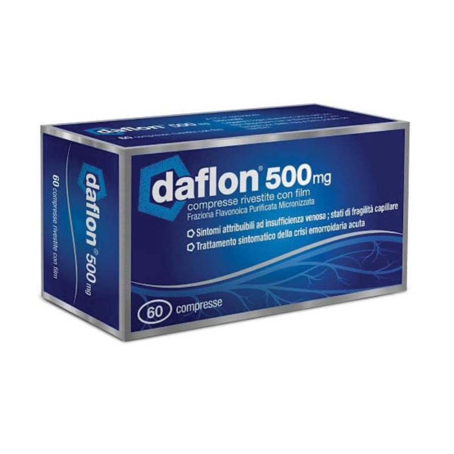 Daflon 500 Mg Compresse Rivestite Con Film 60 Compresse Daflon 500 Mg Compresse Rivestite Con Film 60 Compresse