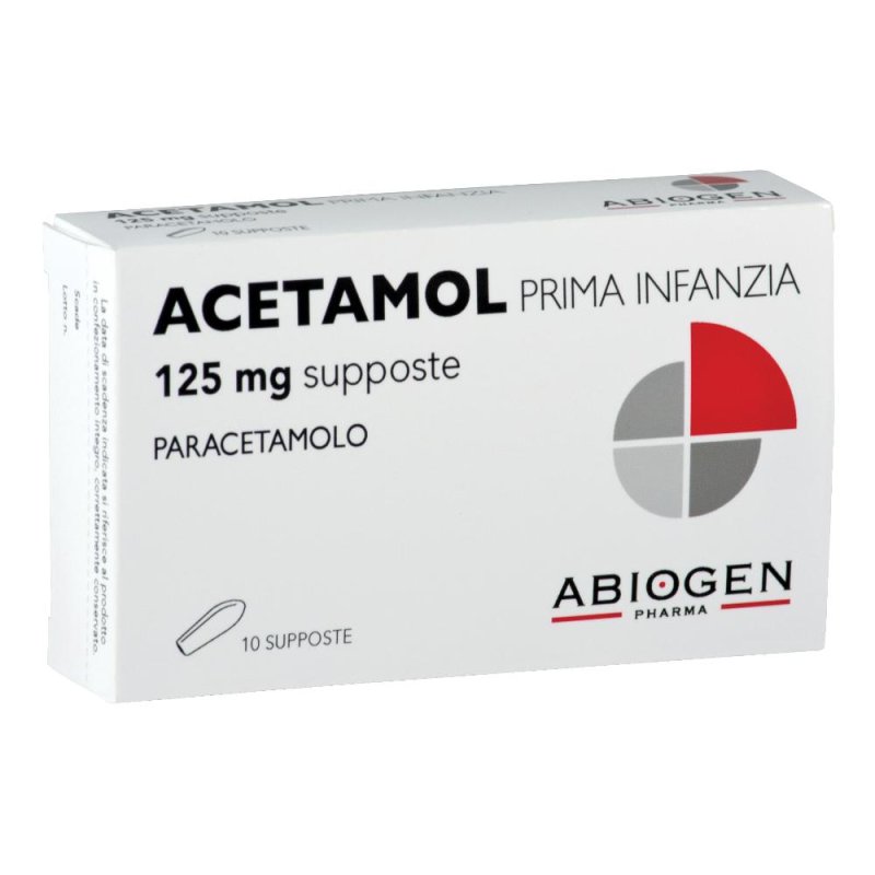ACETAMOL*10 Supp.Latt.125mg ACETAMOL*10 Supp.Latt.125mg