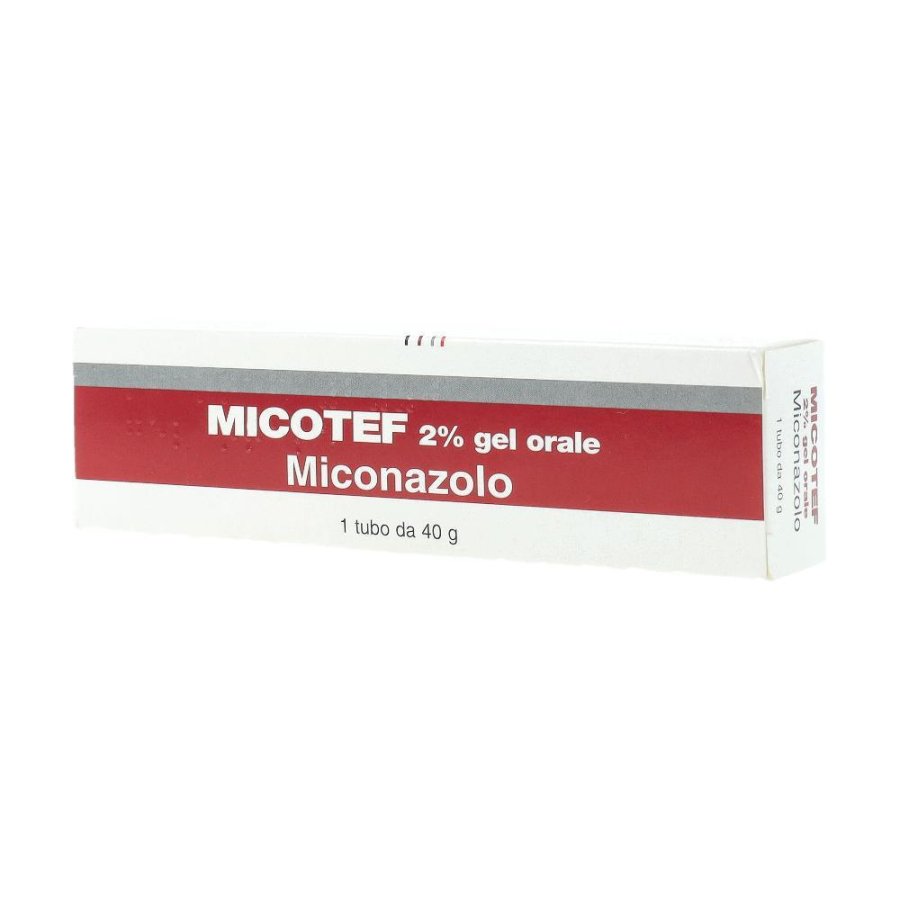 Micotef 2% gel soluzione orale 40 g Micotef 2% gel soluzione orale 40 g