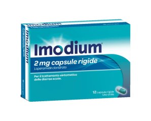 Imodium 2 mg Contro la Diarrea 12 capsule rigide