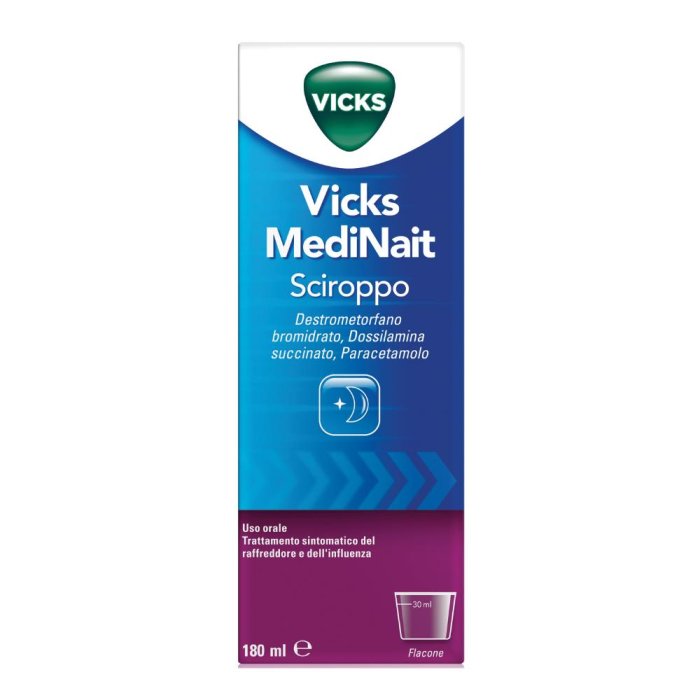 Vicks Medinait Sciroppo Flacone 180 Ml