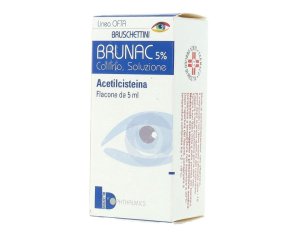 Brunac 5% Collirio, Soluzione Flacone 5 Ml
