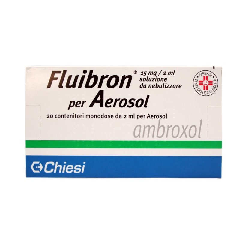 Fluibron 15 Mg/2 Ml Soluzione Da Nebulizzare 20 Contenitori Monodose 2 Ml Fluibron 15 Mg/2 Ml Soluzione Da Nebulizzare 20 Contenitori Monodose 2 Ml