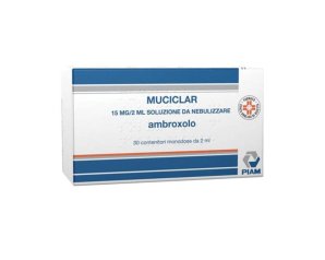 Muciclar 15 Mg/ 2 Ml Soluzione Da Nebulizzare 30 Contenitori Monodose Da 2 Ml