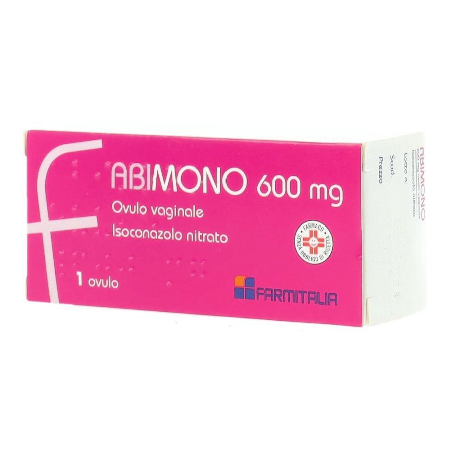 Abimono 600 Mg Ovulo Vaginale 1 Ovulo Abimono 600 Mg Ovulo Vaginale 1 Ovulo
