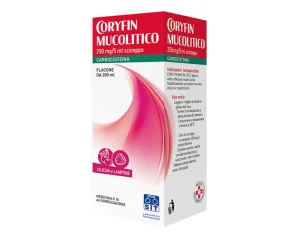  Coryfin Mucolitico*Sciroppo 200ml 250mg/5ml